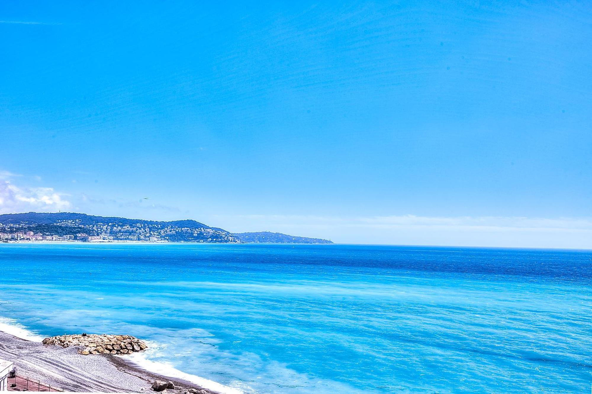Le Florentina, Dernier Etage Avec Terrasse, Vue Sur La Baie Des Anges Apartment Nice Exterior photo